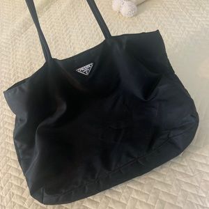 Prada Nylon Tote Bag